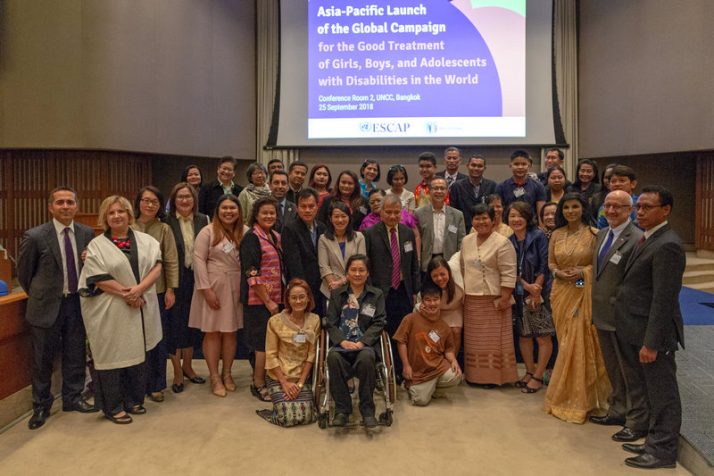 First regional launch of the campaign on the"Good treatment of boys, girls and adolescents with disabilities"